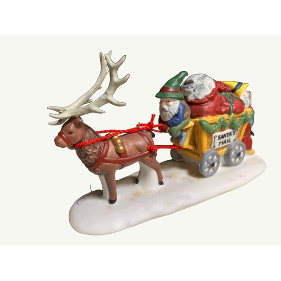Department 56 Heritage Village Collection "Letters For Santa" Porcelain Set - Picture 8 of 14